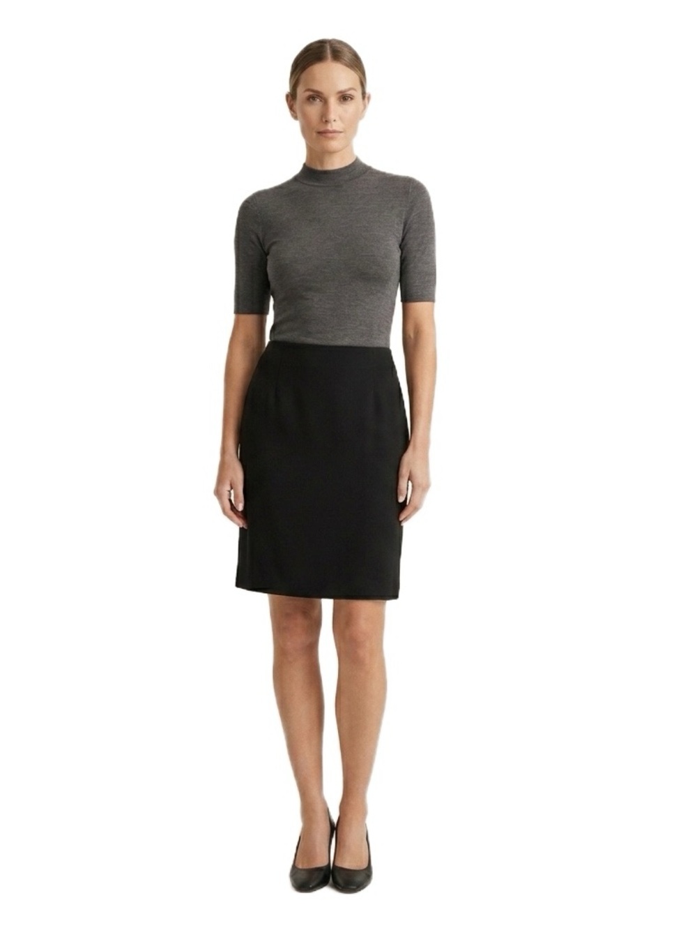 Caslon Classic Black Mini Pencil Skirt - Picture 7 of 7
